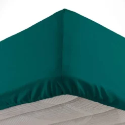 DRAP HOUSSE 90X190CM MICROFIBRE UNIE OSCAR EMERAUDE