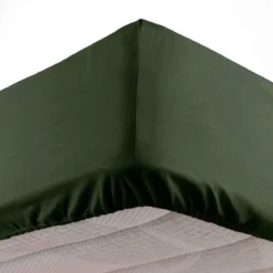 DRAP HOUSSE 90X190CM MICROFIBRE OSCAR KAKI