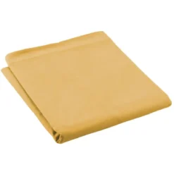 DRAP PLAT 2 PERS 240 X 300 CM PERCALE UNI 78 FILS MIEL