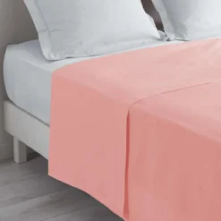 DRAP PLAT 2 PERSONNES 240X300CM UNI 57 FILS LINA DRAGEE