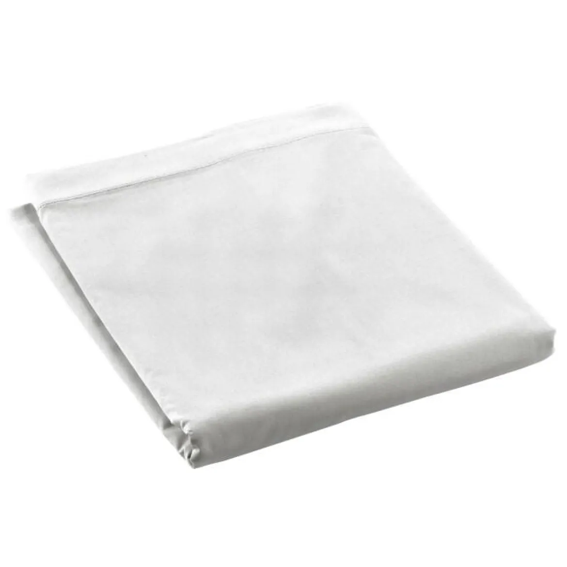 DRAP PLAT 240X300CM PERCALE UNI 78 FILS BLANC