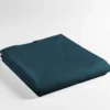 DRAP PLAT 240X300CM UNI 57 FILS LINA BLEU