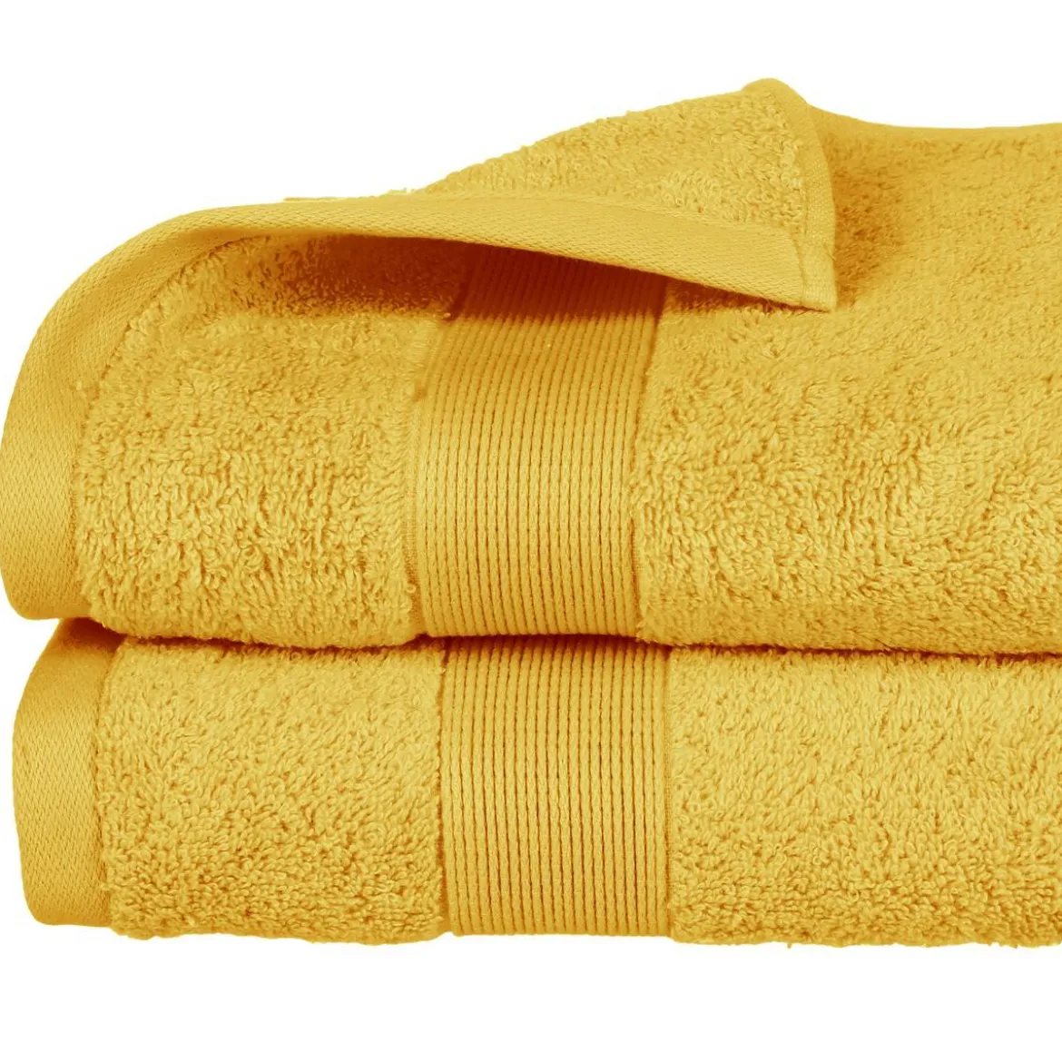 DRAP DOUCHE 450GR OCRE 70X130CM