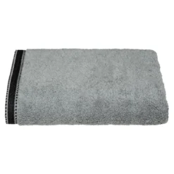 DRAP DOUCHE JOIA 550GR GRIS FONCE 70X130CM