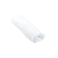 DRAP HOUSSE GAZE COTON 60X120CM BLANC