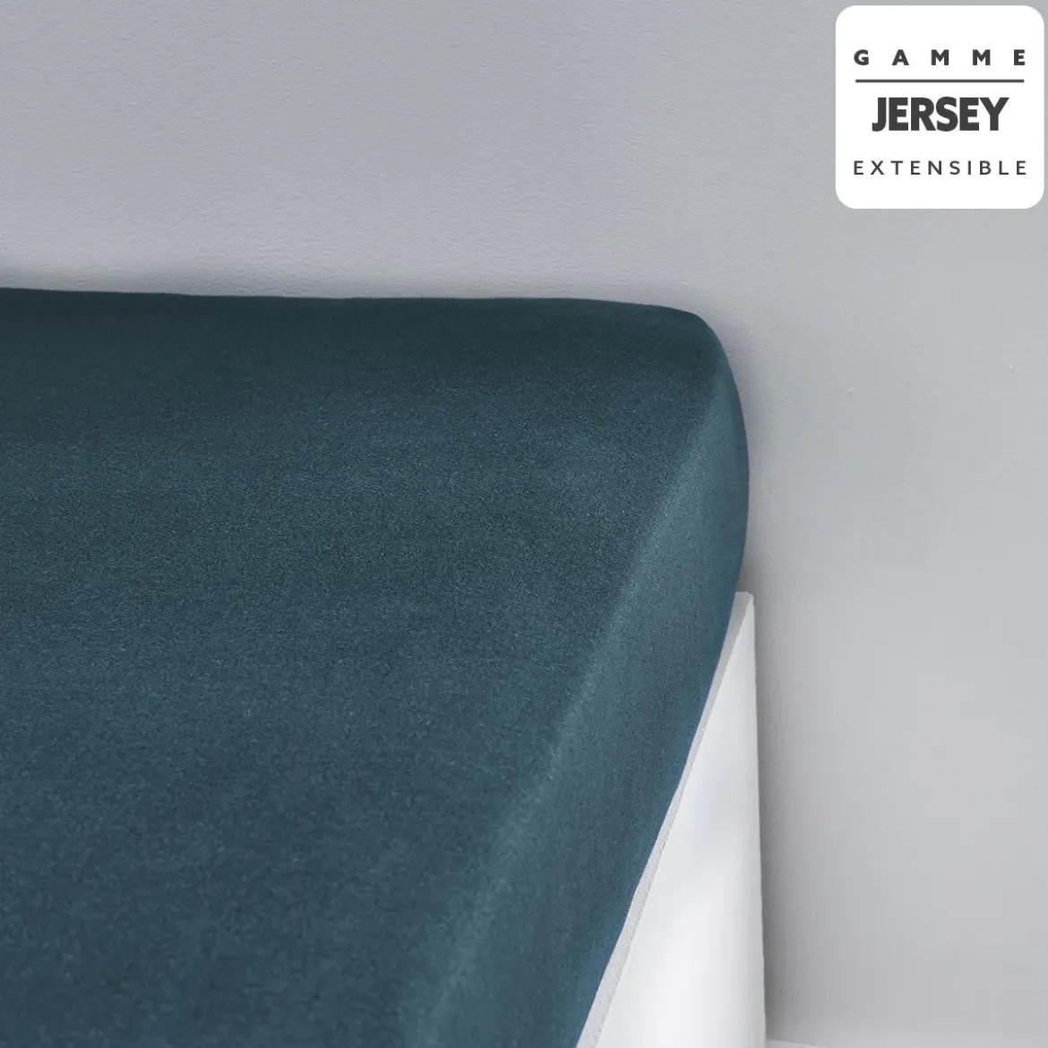 DRAP HOUSSE JERSEY 160X200CM PAON