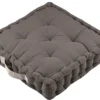 DUO COUSSIN TAUPE LIN 45X45X10CM