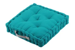 DUO COUSSIN 45X45X10 CELADON SOURIS