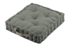 DUO COUSSIN 45X45X10 KAKI LIN