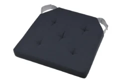 DUO GALETTE ANTHRACITE SOURIS VELCRO 38X38X4CM