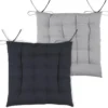 DUO GALETTE ANTHRACITE SOURIS 16 POINTS 40X40CM