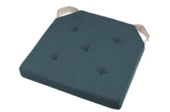 DUO GALETTE COBALT LIN VELCRO 38X38X4CM