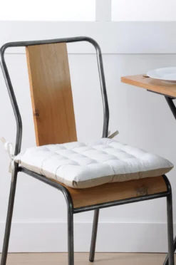 DUO GALETTE 16PTS 40X40 ECRU LIN