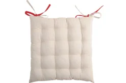 DUO GALETTE 16PTS 40X40 ROUGE LIN