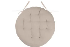 DUO GALETTE RONDE 38CM ECRU LIN