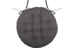 DUO GALETTE RONDE 38CM GRIS PERLE