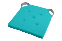 DUO GALETTE VELCRO 38X38X4 CELADON SOURIS