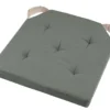 DUO GALETTE VERT LIN VELCRO 38X38X4CM