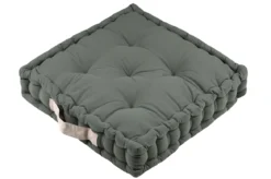DUO COUSSIN VERT LIN 45X45X10CM