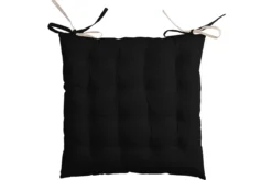 DUO GALETTE 16PTS 40X40 NOIR LIN