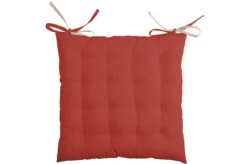 DUO GALETTE 16PTS 40X40 TERRACOTTA LIN