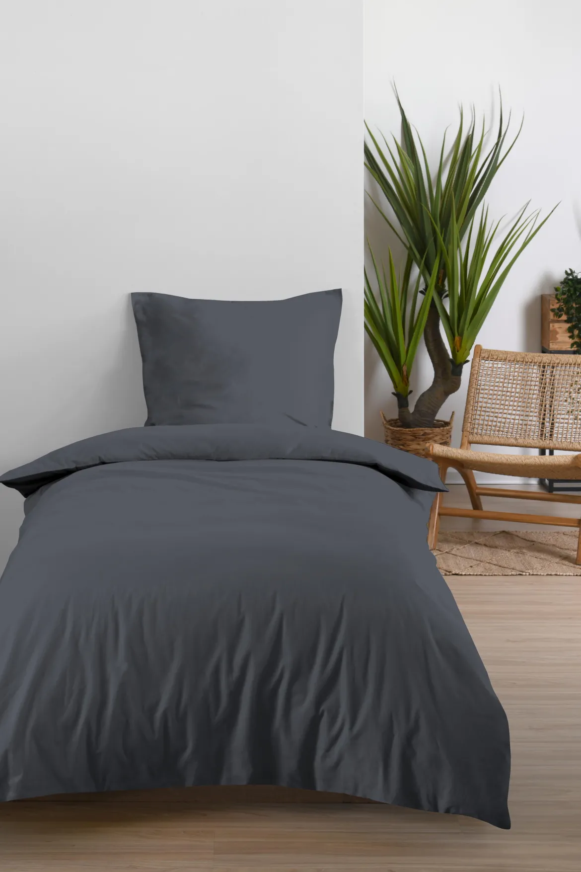 EDEN HOUSSE COUETTE 160X210CM ARDOISE