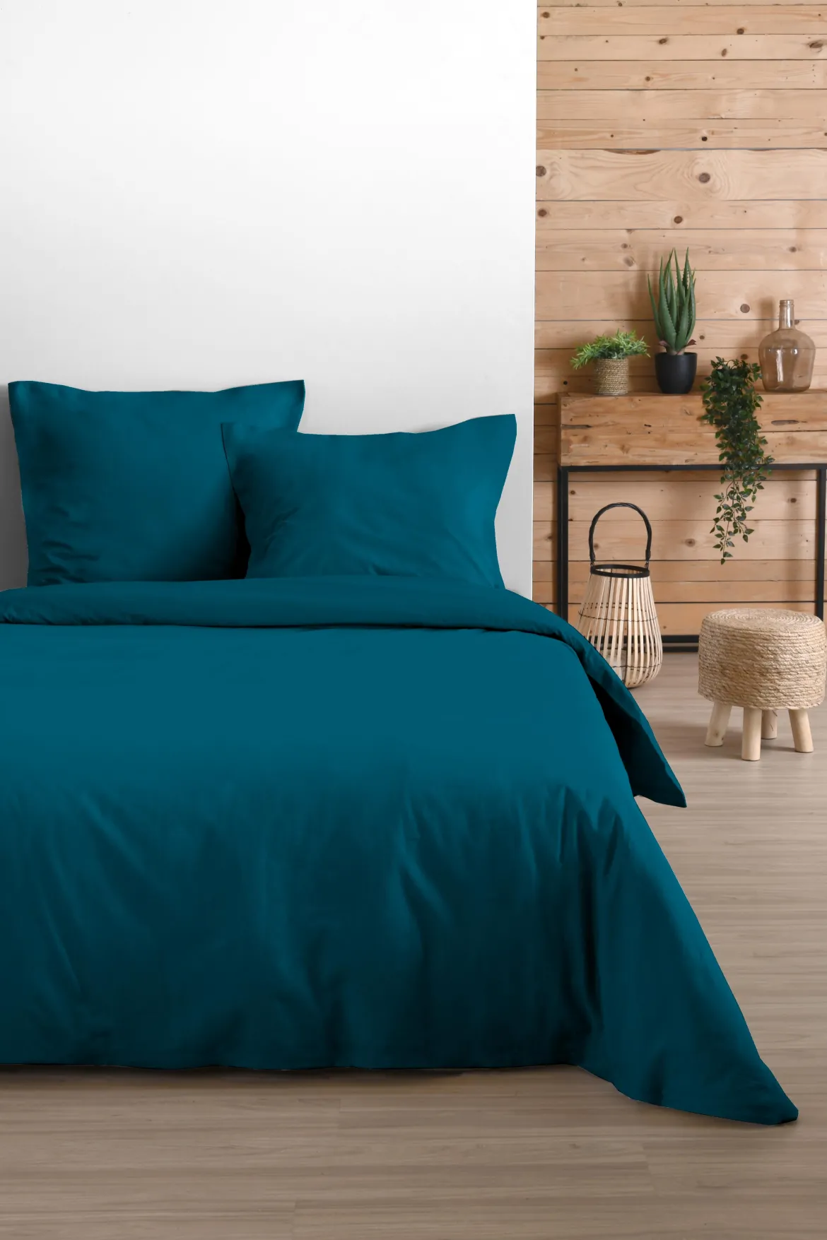 EDEN HOUSSE COUETTE 210X200CM PETROLE