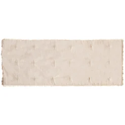 EDREDON UNI NATUREL RIVI 60X180CM