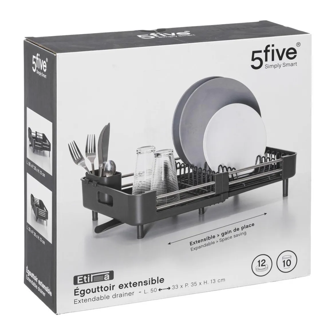 EGOUTTOIR 1 NIVEAU METAL ETIRABLE