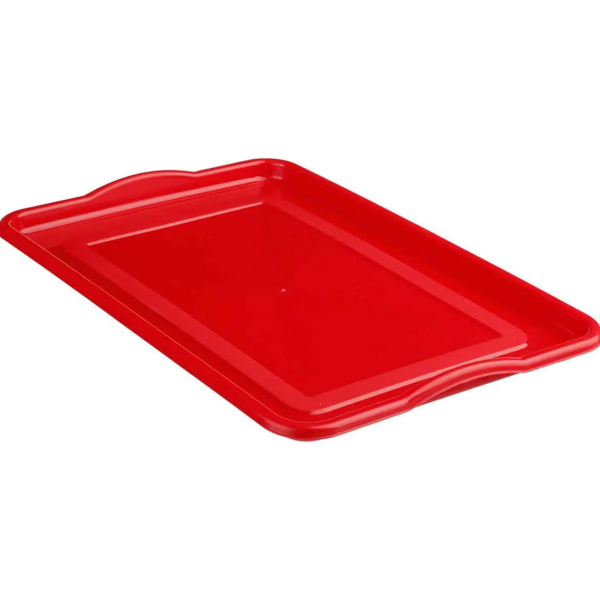 EGOUTTOIR PLASTIQUE PLAT ROUGE
