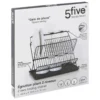 EGOUTTOIR PLIANT 2 NIVEAUX NOIR