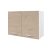 EKO MEUBLE HAUT 80CM 2 PORTES