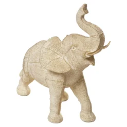 ELEPHANT RESINE DUSAN H.37.5CM