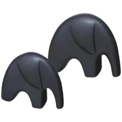 ELEPHANTS CERAMIQUE D.14X4.5X12CM