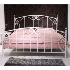ELSA LIT 140X190 BLANC