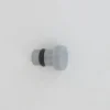 EMBOUT BOUCHON D16 X 2 GRIS LAQUE