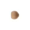 EMBOUT BOULE D.28CM NATUREL VERNIS X2PIECES