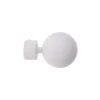 EMBOUT GAIA D.28CM BLANC MAT X2 PIECES