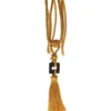 EMBRASSE TEXTILE ROMY PETIT MODELE JAUNE MOUTARDE