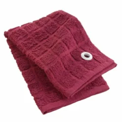 ESSUIE MAIN 50X50CM EPONGE UNIE CERISETTE RUBIS
