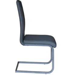 ESTELLE CHAISE GRIS 55X42X98CM