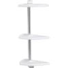 ETAGERE 3 NIVEAUX A FIXER BLANC