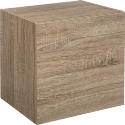 ETAGERE AVEC PORTE NATUREL FIXUP 36.5X30CM