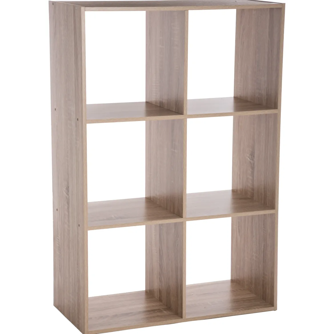 ETAGERE 6 CASES NATUREL MIX