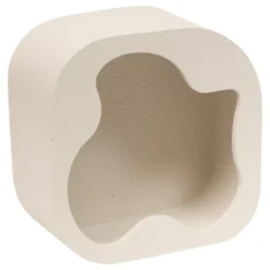 ETAGERE EVY BLANC 28X28CM