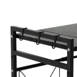 ETAGERE EXTENSIBLE MICRO ONDES BLACK EDITION