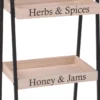 ETAGERE METAL ET BOIS