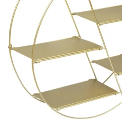 ETAGERE METAL ROND LARA OR D.50CM