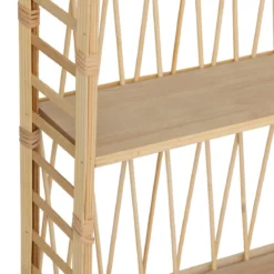 ETAGERE MURALE ANAHI EFFET BAMBOU 74X45CM