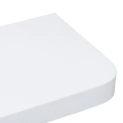 ETAGERE MURALE ARRONDIE FIXY 60CM BLANC
